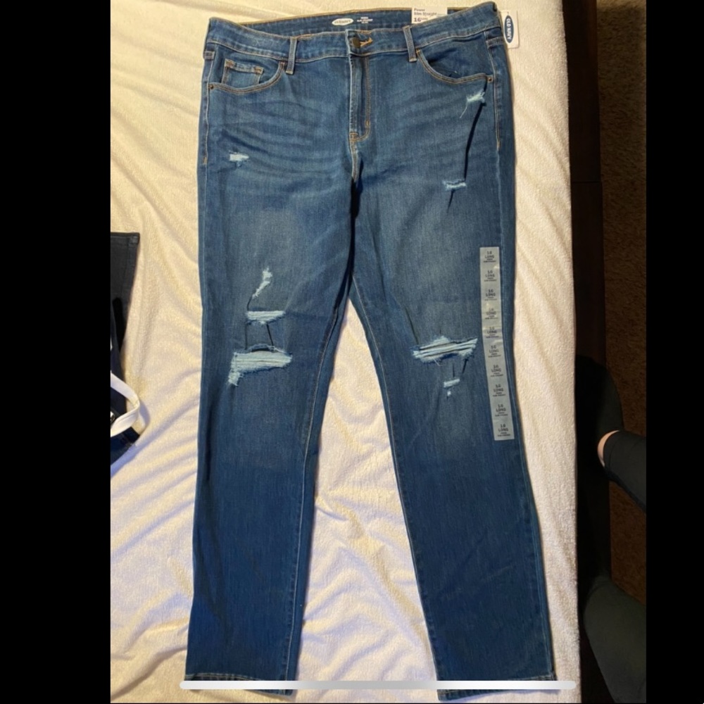Old Navy Power Slim Straight